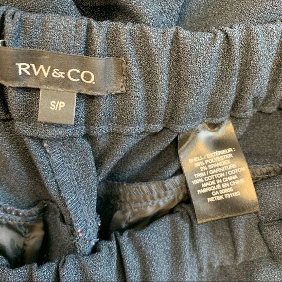 RW&CO navy blue jogger pants size small - Picture 6 of 8